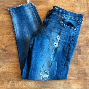 KUT Reese Ankle Straight Leg